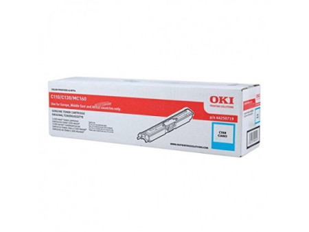 OKI - Cartouche de toner - 1 x cyan - 1500 pages (44250719)