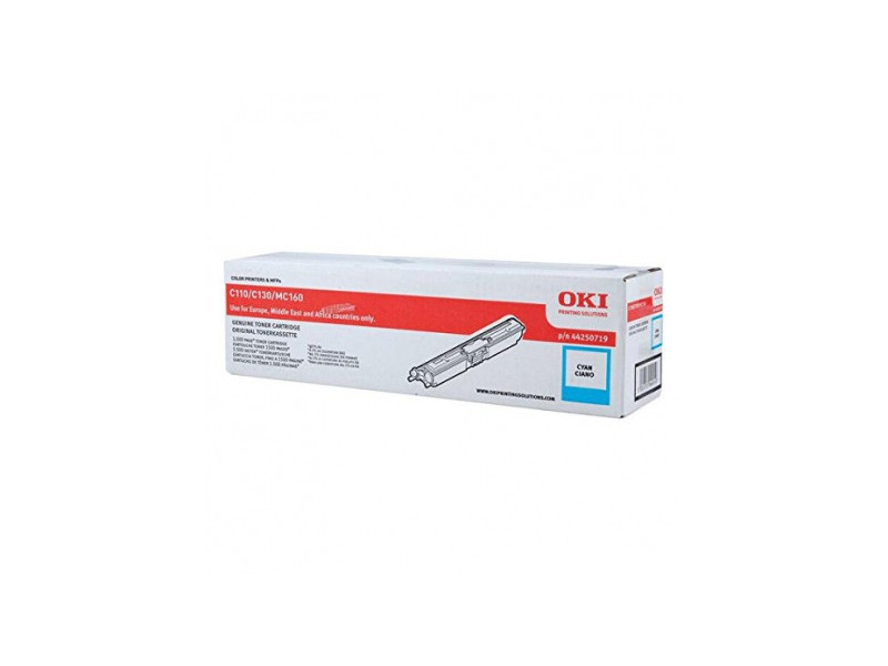 OKI - Cartouche de toner - 1 x cyan - 1500 pages (44250719)