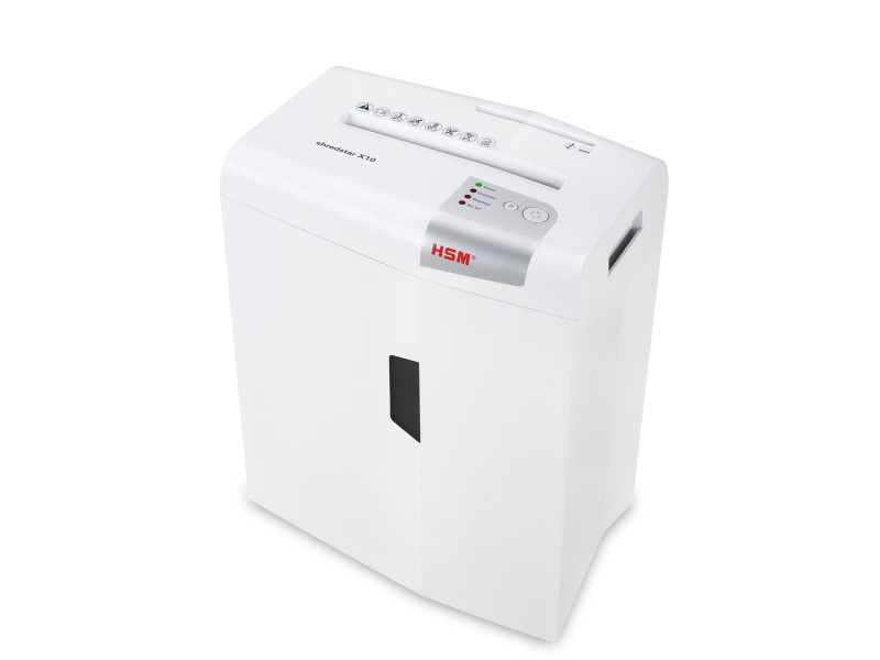 HSM Destructeur de documents shedstar X10, coupe particules: