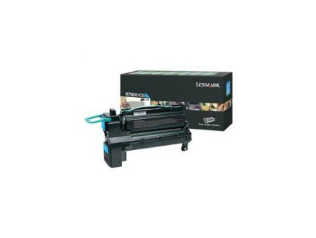 Toner laser lexmark X792X1CG - cyan (20.000 pages)