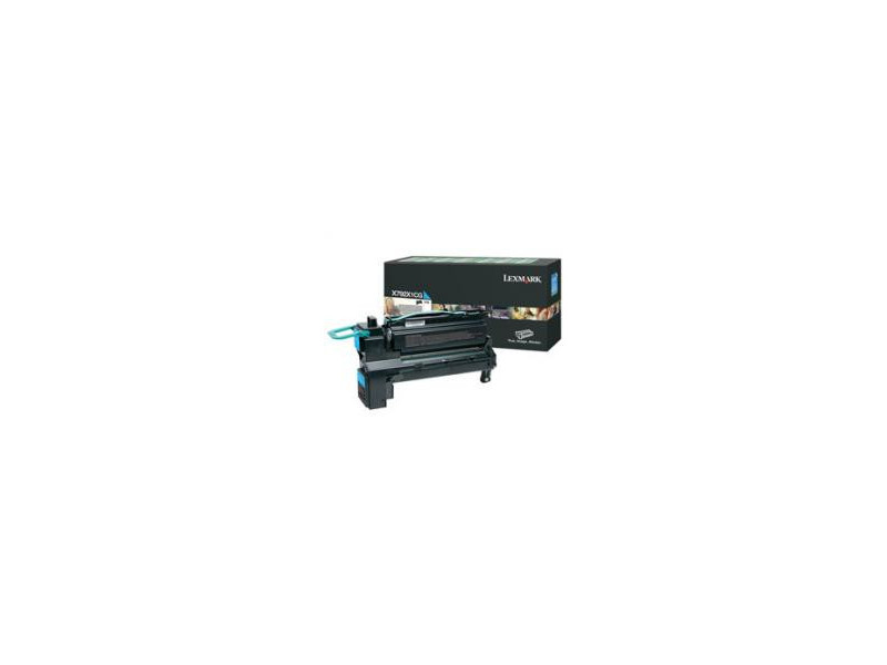 Toner laser lexmark X792X1CG - cyan (20.000 pages)