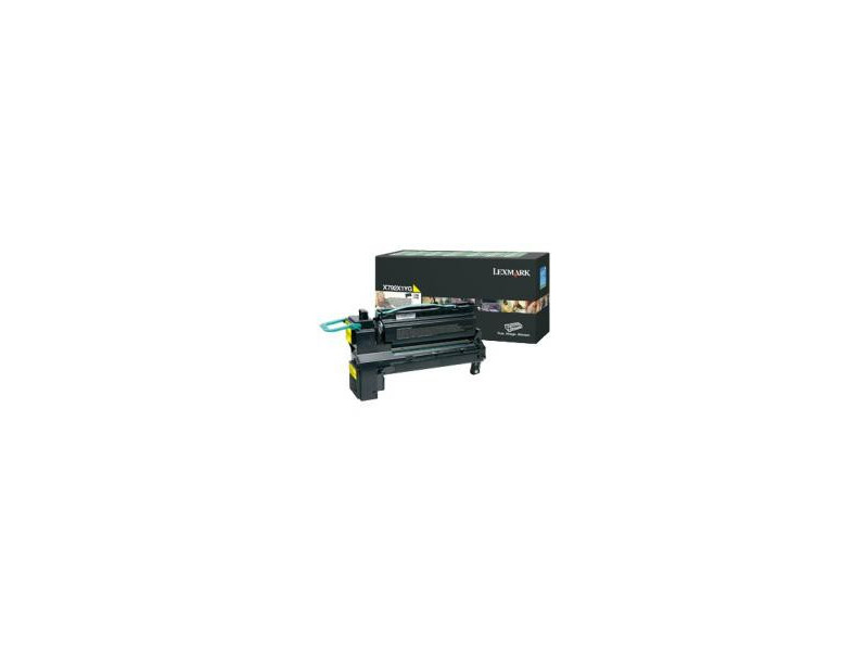 Toner laser lexmark X792X1YG - jaune (20.000 pages)