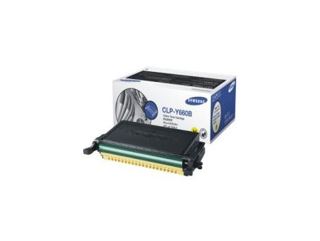 Toner Samsung CLP-Y660B - Jaune
