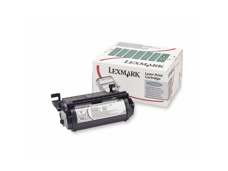 Toner Lexmark 12A5845 - noir (25.000 pages)
