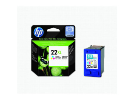Cartouche Jet d'encre HP N°22XL Couleur