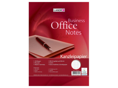 LANDRÉ Copies doubles, A3/A4, quadrillé