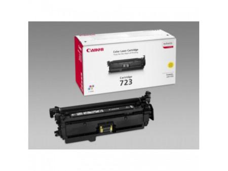 Canon 723 Y - Cartouche de toner - 1 x jaune - 8500 pages (2641B002)