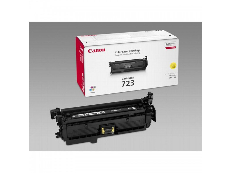 Canon 723 Y - Cartouche de toner - 1 x jaune - 8500 pages (2641B002)