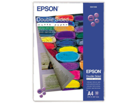 EPSON PAPIER JET D'ENCRE DOUBLE PACK MATT A4 178GR 50 FEUILLES