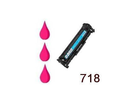 Toner compatible Canon CRG718 Magenta