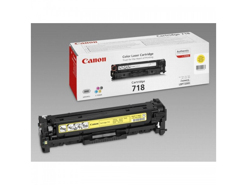 Toner Canon CRG718 Jaune