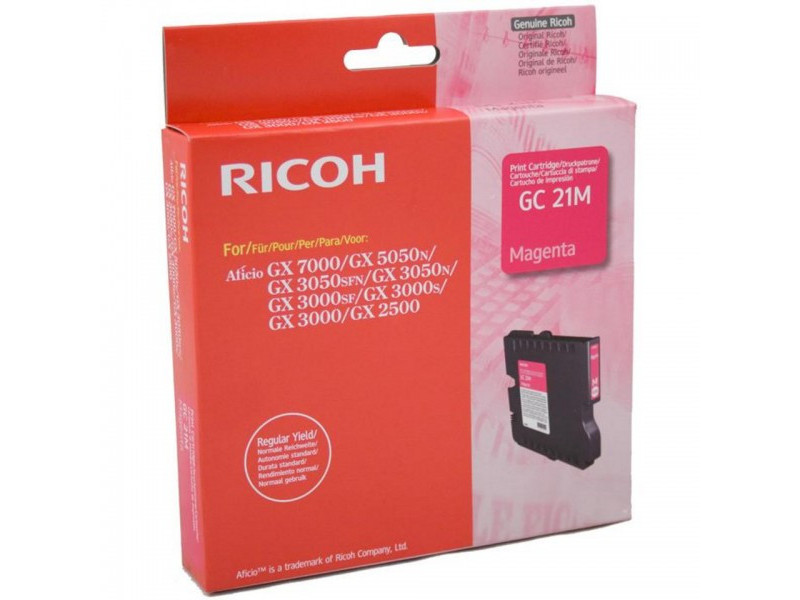 Ricoh GC 21M - Cartouche d'impression - 1 x magenta (405534)