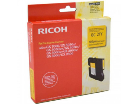 Ricoh GC 21Y - Cartouche d'impression - 1 x jaune (405535)