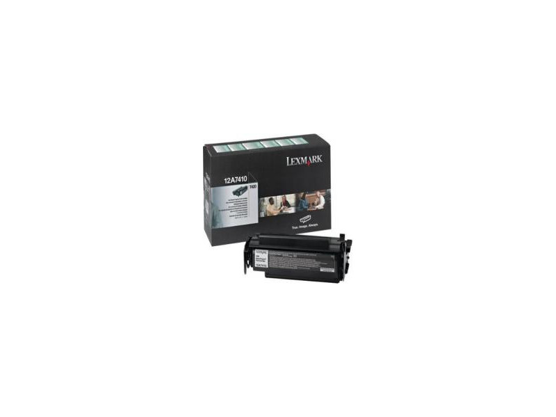 Toner Lexmark 12A7410 - noir (5.000 pages)