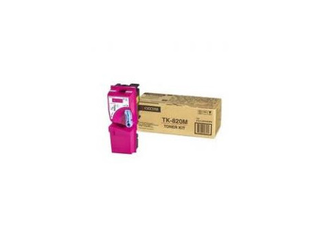 Toner laser kyocera-mita tk820m - magenta (7.000 pages)