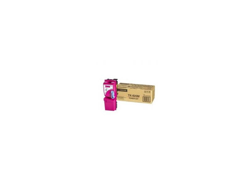 Toner laser kyocera-mita tk820m - magenta (7.000 pages)
