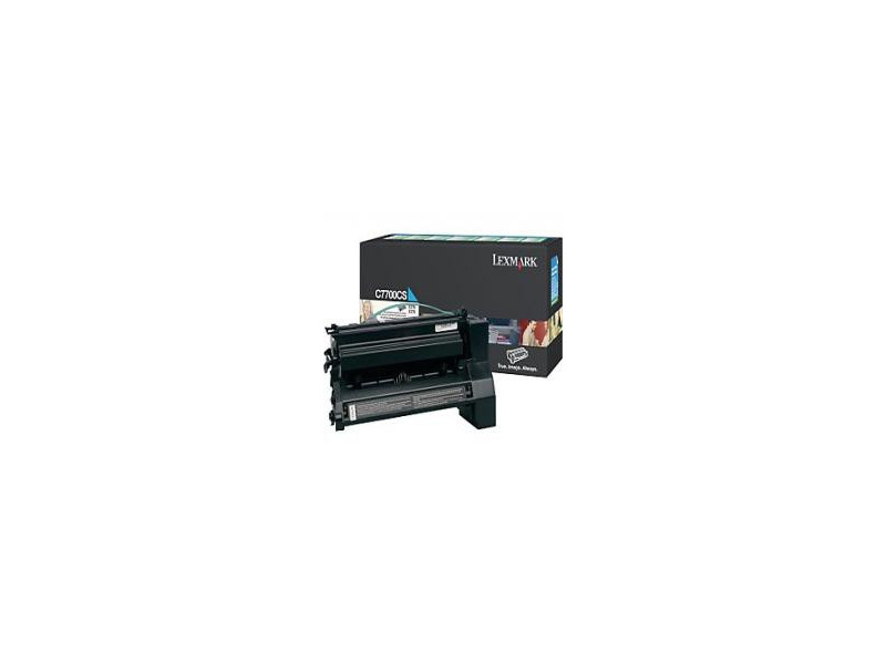 Toner Lexmark C7700CS - cyan (6.000 pages)