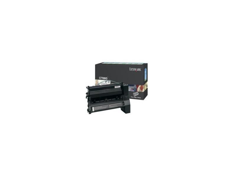 Toner Lexmark C7700KS - noir (6.000 pages)