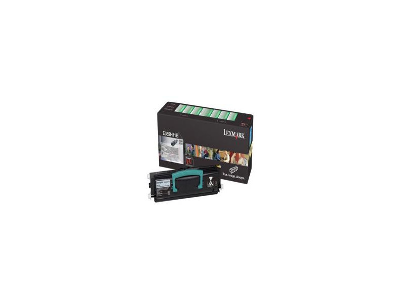 Toner Lexmark E352H11E - noir (9.000 pages)