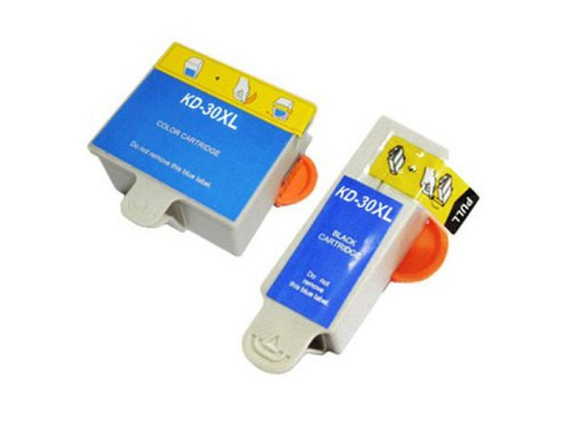 Pack 2 cartouches compatibles KODAK 30XL - Couleur + Noir
