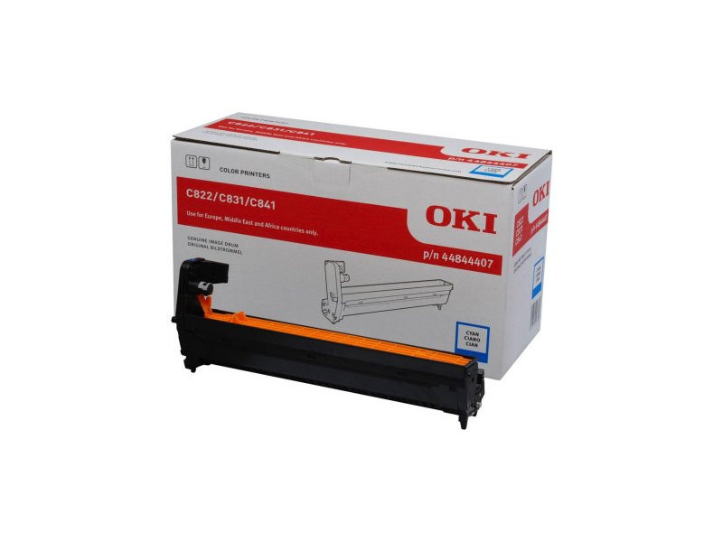 tambour laser oki 44844407 - cyan (30.000 pages)