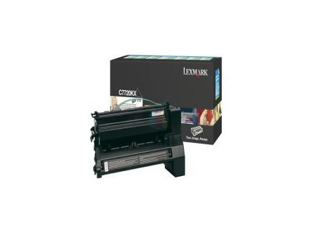 Toner Lexmark C7720KX - noir (15.000 pages)