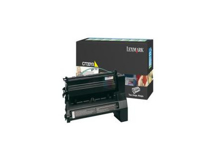 Toner Lexmark C7720YX - jaune (15.000 pages)