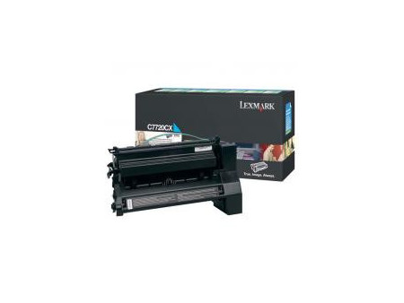 Toner Lexmark C7720CX - cyan (15.000 pages)