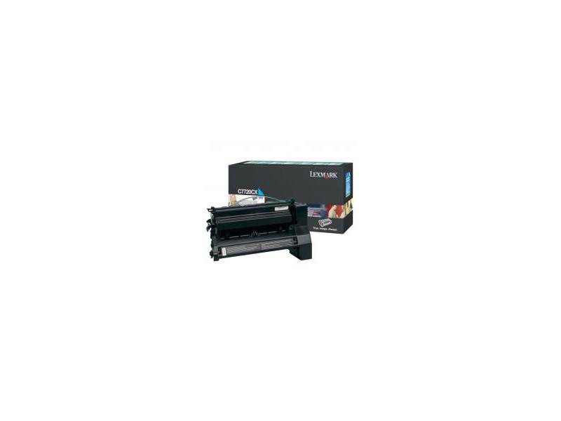 Toner Lexmark C7720CX - cyan (15.000 pages)