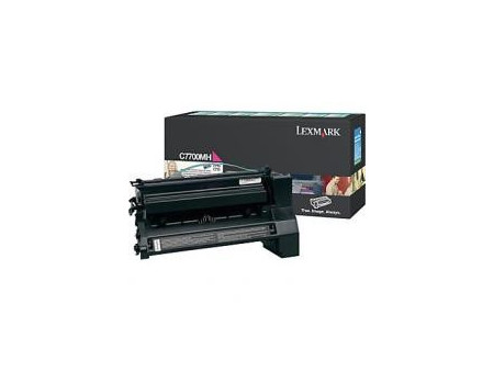Toner Lexmark C7700MH - magenta (10.000 pages)