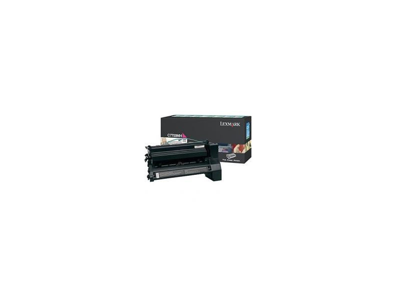 Toner Lexmark C7700MH - magenta (10.000 pages)