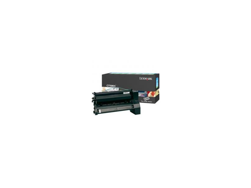 Toner Lexmark C7700KH - noir (10.000 pages)