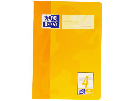 Oxford Cahier, format A5, linéature 4 / 4ème anné scolaire,