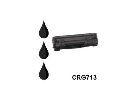 Toner compatible Canon CRG713 - Noir (2000 pages)