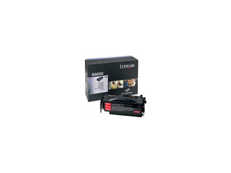 Cartouche dimpression lexmark 12A8320 - Noir (6.000 pages)