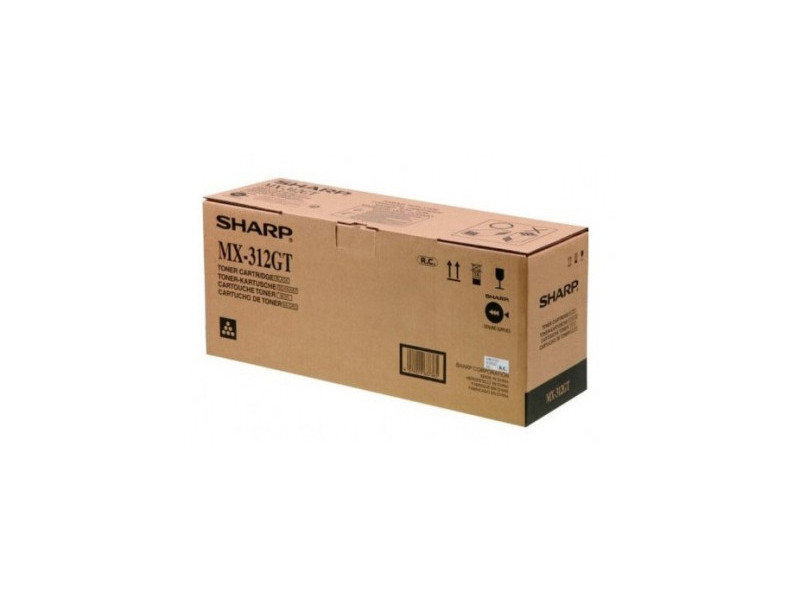 Toner Sharp MX-312GT - Noir