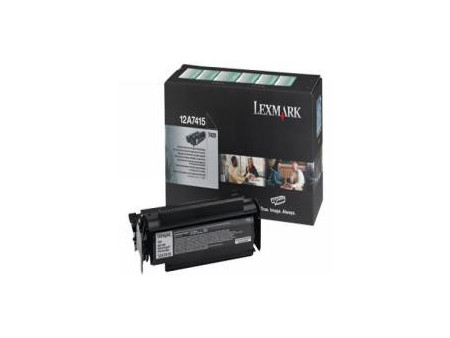 Toner Lexmark 12A7415 - noir (10.000 pages)