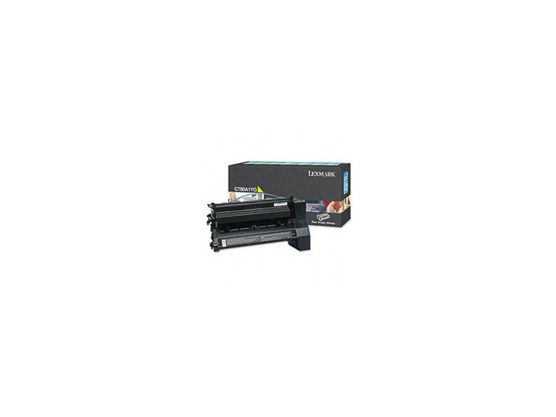 Toner laser lexmark C780A1YG - jaune (6.000 pages)