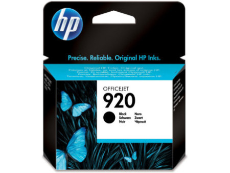 hewlett packard cartouche jet d'encre noir 920 420 pages officejet/920/6000/6500/7500a