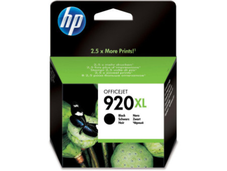 hewlett packard cartouche jet d'encre noir 920xl 1.200 pages officejet/920/6500/7500a