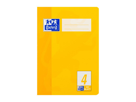 Oxford cahier, format A5, linéature 4 / 4ème anné scolaire,