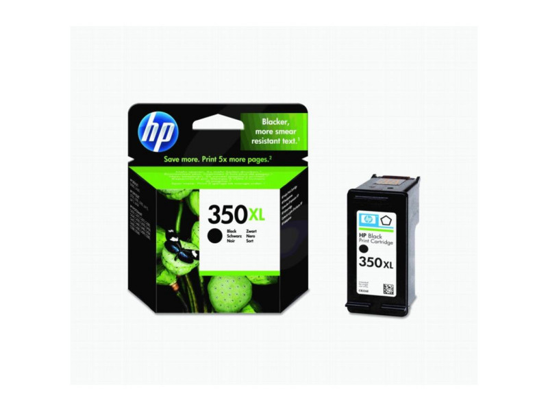 Cartouche Jet d'encre HP N°350XL Noir