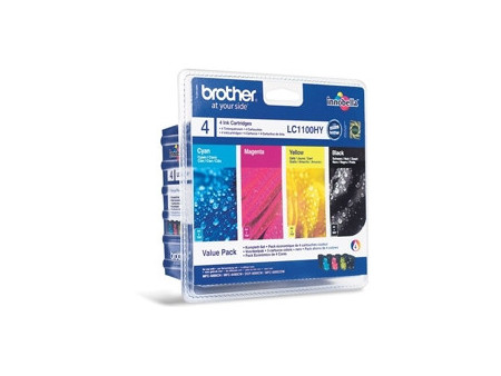 Multipack Brother LC1100HY (4 cartouches)