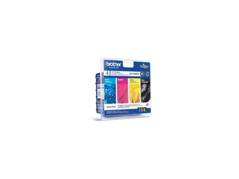 Multipack Brother LC1100HY (4 cartouches)