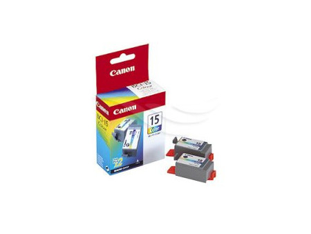 Cartocuhe Canon BCI-15 Couleur (Pack 2)