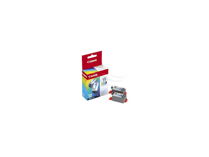 Cartocuhe Canon BCI-15 Couleur (Pack 2)
