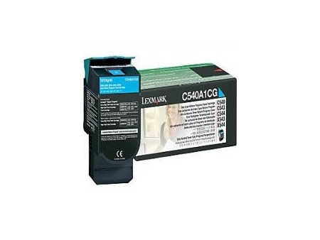 Toner laser lexmark C540A1CG - cyan (1.000 pages)