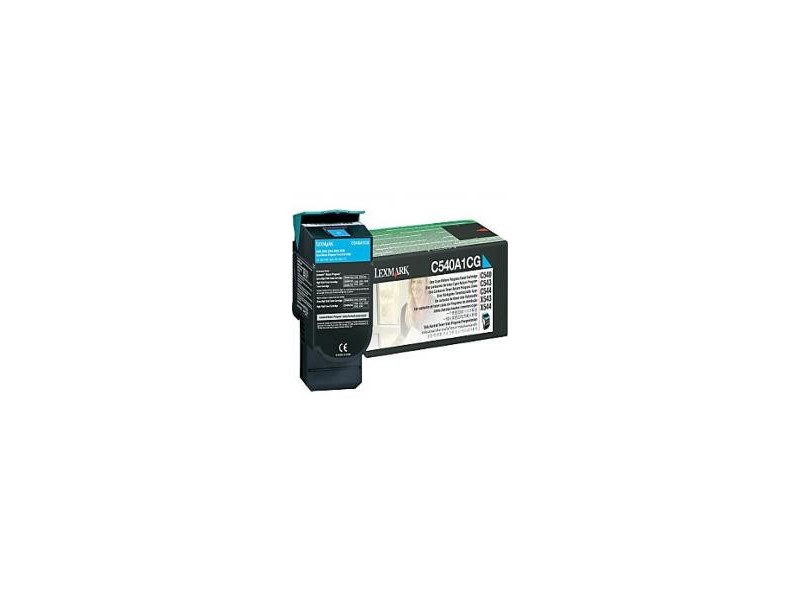 Toner laser lexmark C540A1CG - cyan (1.000 pages)