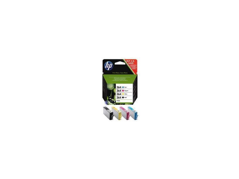 Multipack HP 364 - Pack 4 Cartouches