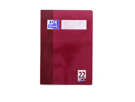Oxford Cahier, A4, linéature 22 / quadrillé, 32 pages